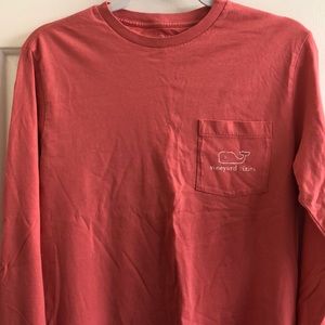 Vineyard Vines Whale Long-Sleeve Pocket Tee